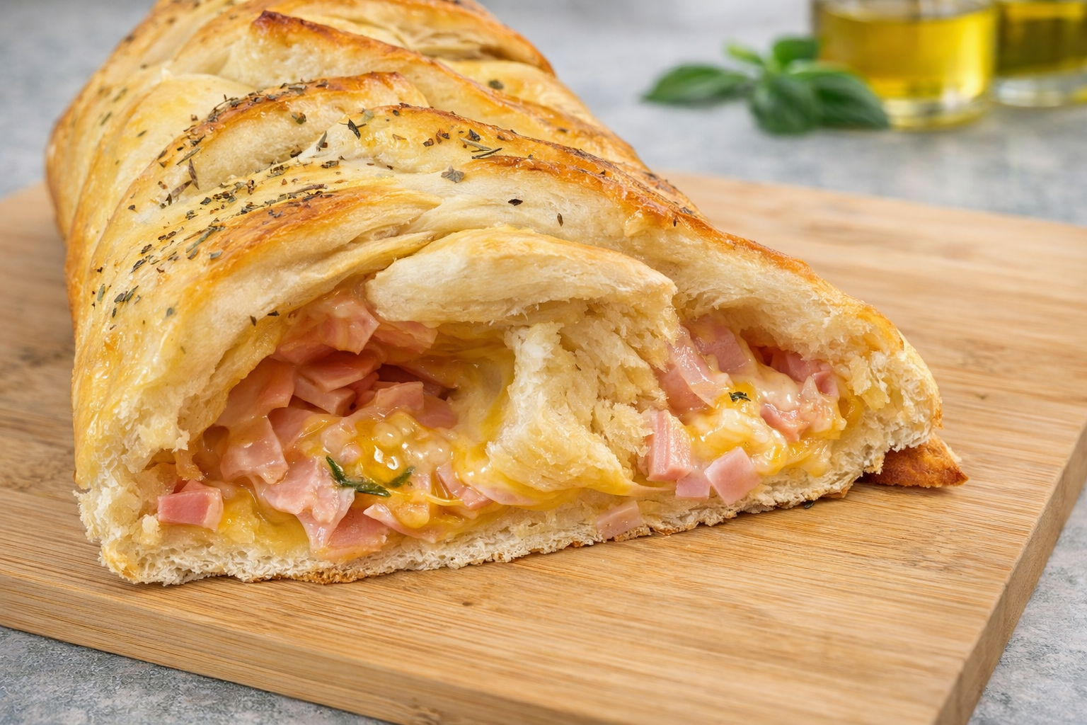 Ham & Cheese Bread (Frozen | Ready to Bake)